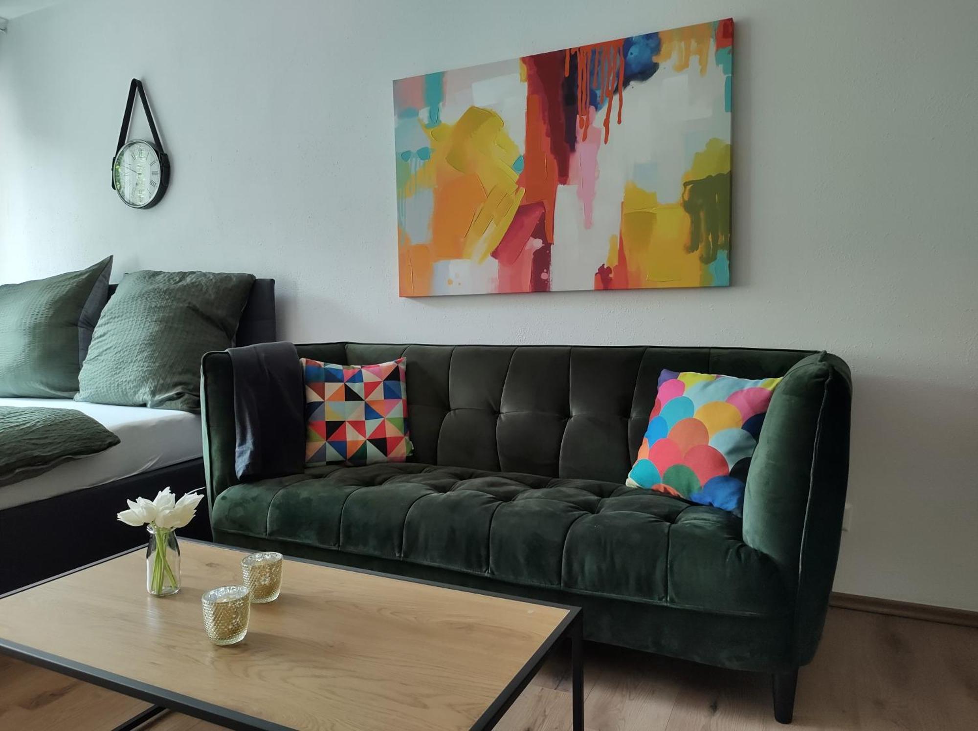Ein-Zimmer Apartment Mit Aussicht 바드윌드바드 외부 사진